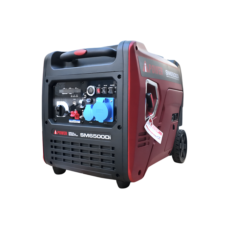 مولد كهربائي منخفض الصوت IPOWER SM6500DI(6.5/5.5KW