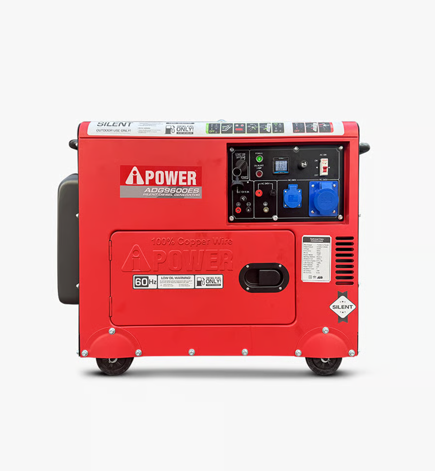 مولد الديزل الصامت AiPower ADG9600ES