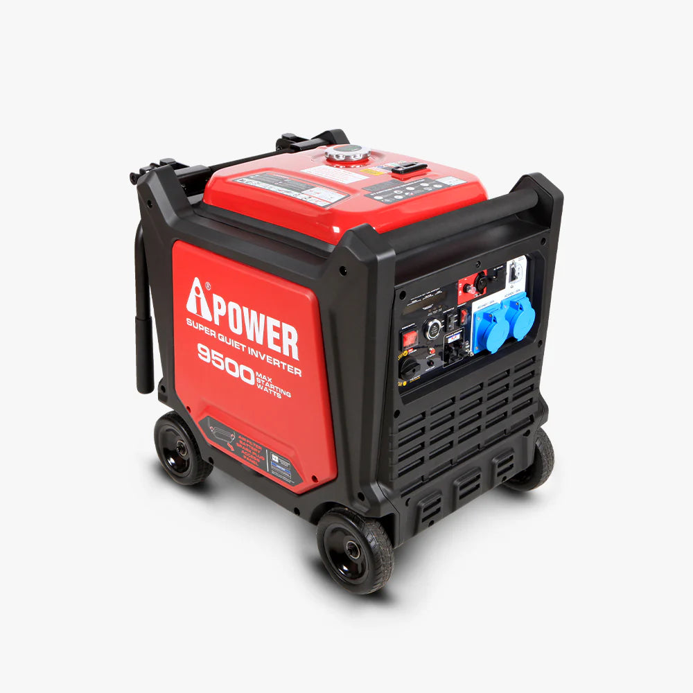 مولد كهربائي منخفض الصوت IPOWER كهربائي SM9500DI كفاله شهر عيوب مصنعيه