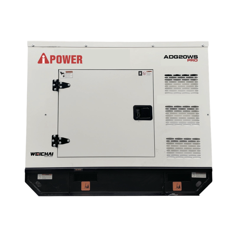 مولد كهربائي منخفض الصوت IPOWER ADG20WS 20kVA/16kW