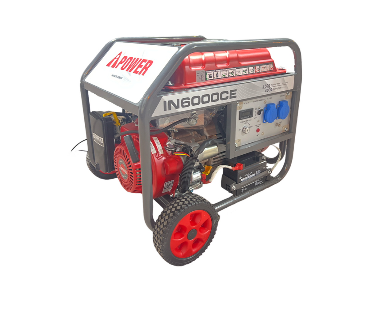 IPOWER IN6000CE 3.5-4.0KW Gasoline Generator