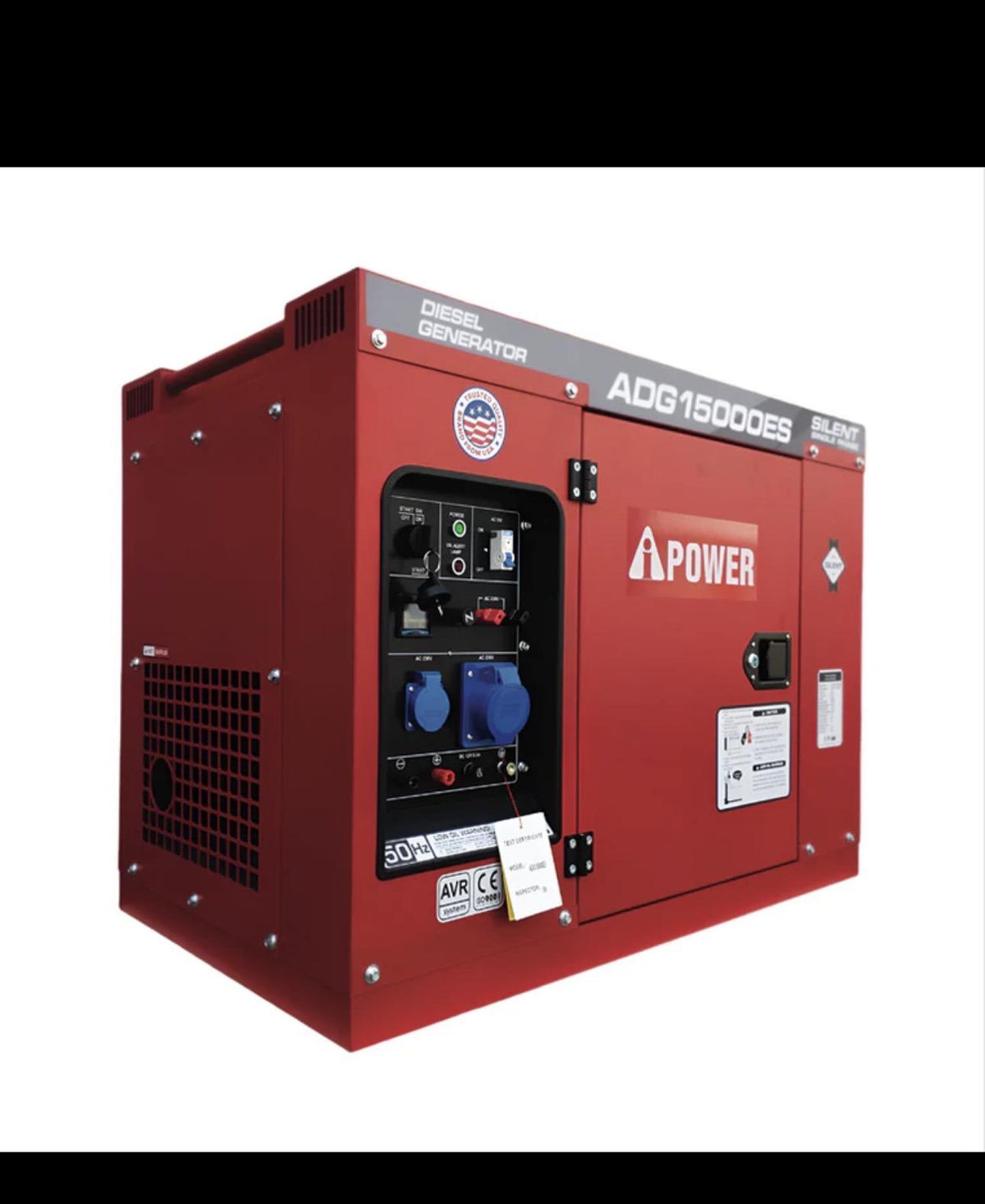 iPower ADG15000ES Low-Noise Generator 9500W / 11.8kVA