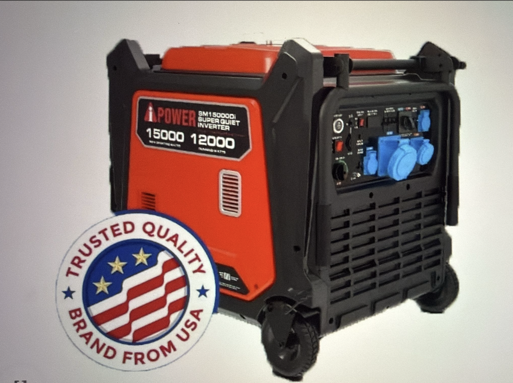 iPower SM15000Di Silent Inverter Generator 15kW