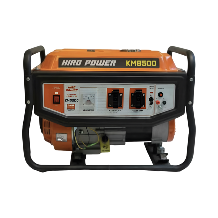 HIRO POWER Gasoline Generator 3.5 KW Manual KM8500+GLN