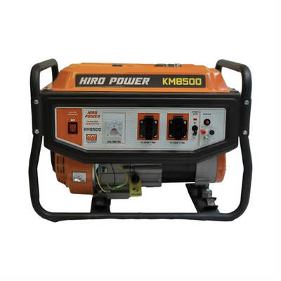 مولد HIROPOWER بنزين 3.5 كيلو واط يدوي KM8500+GLN