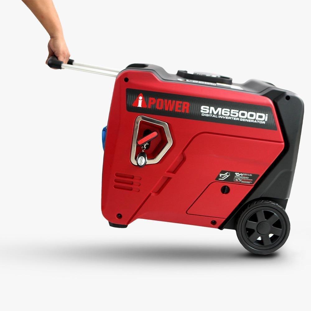 مولد كهربائي منخفض الصوت غاز/بنزين  A6500iD50 6.5 / 5.5kw  IPOWER