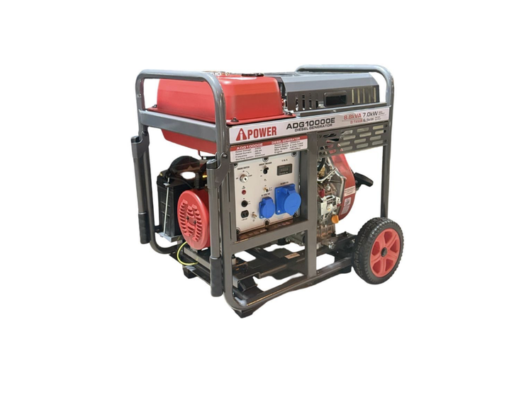 مولد كهرباء ديزل IPOWER  ADG10000E (50HZ/230V, 7.5-8.1kW
